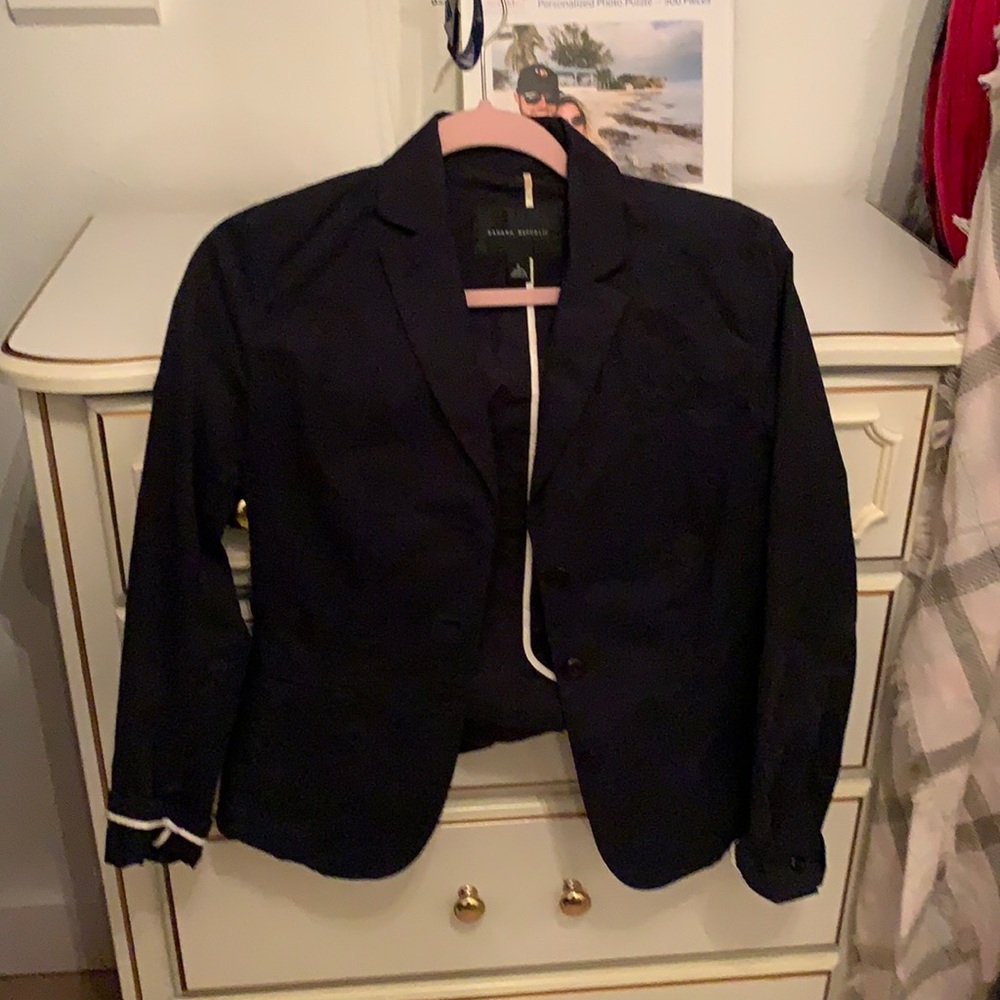 Navy Lined Blazer